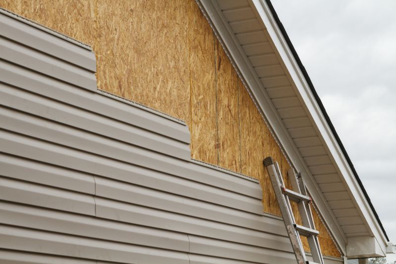 Close-up of Siding Corners
